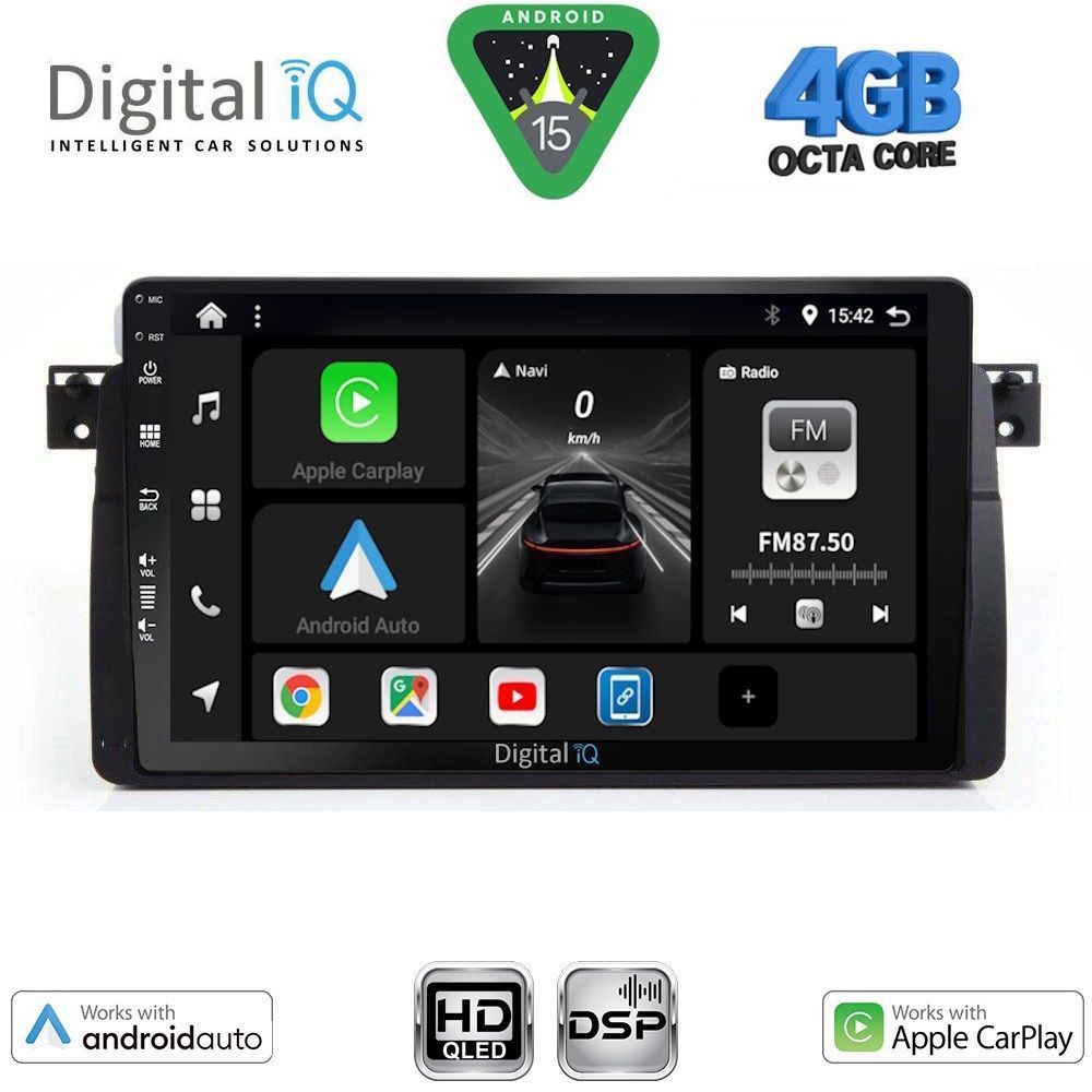 BXF6042_15 DIGITAL IQ BXF 16042_CPAA (9inc) MULTIMEDIA TABLET for BMW E46 mod. 1998-2005 - Image 1