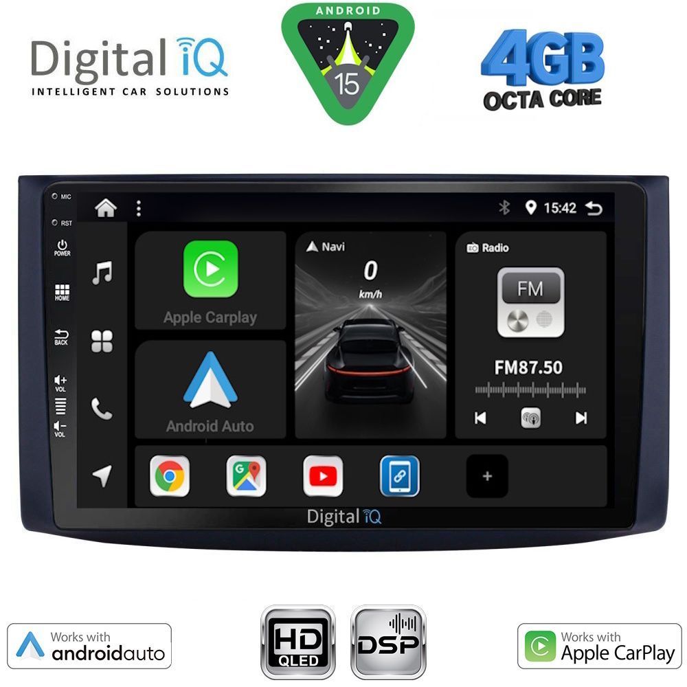 BXF6072_15 DIGITAL IQ BXF 16072_CPAA (9inc) MULTIMEDIA TABLET for CHEVROLET AVEO mod. 2006-2010 - Image 1