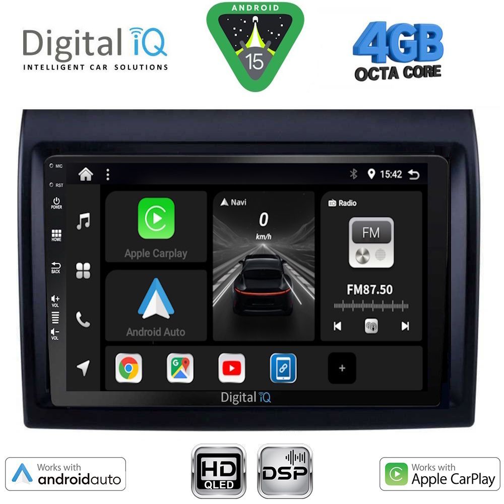 BXF6140_15 DIGITAL IQ BXF 16140_CPAA (9inc) MULTIMEDIA TABLET for FIAT DUCATO mod. 2006-2011 - Image 1
