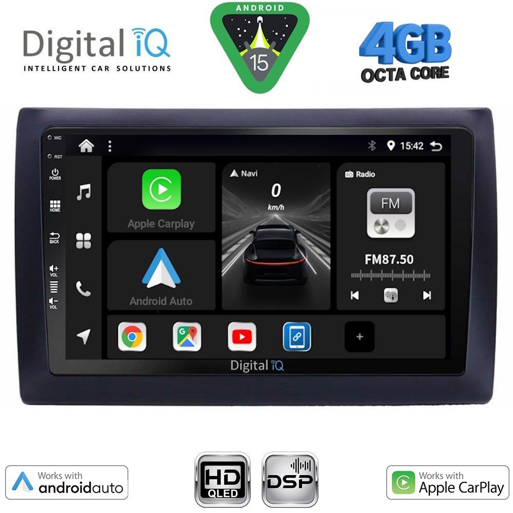 BXF6145_15 DIGITAL IQ BXF 16145_CPAA (9inc) MULTIMEDIA TABLET for FIAT STILO mod. 2001-2007 - Image 1