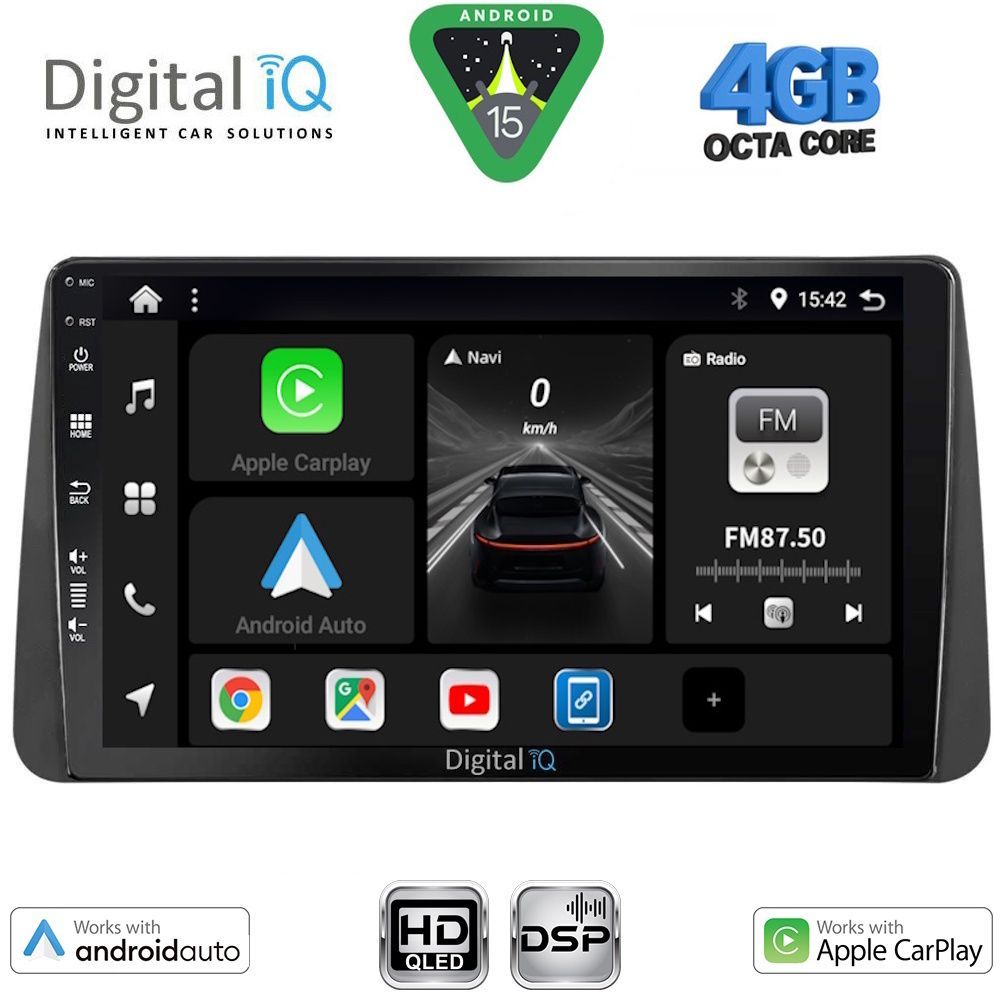 BXF6149_15 DIGITAL IQ BXF 16149_CPAA DASH (9inc) MULTIMEDIA TABLET for FIAT TIPO mod. 2018-2023 - Image 1