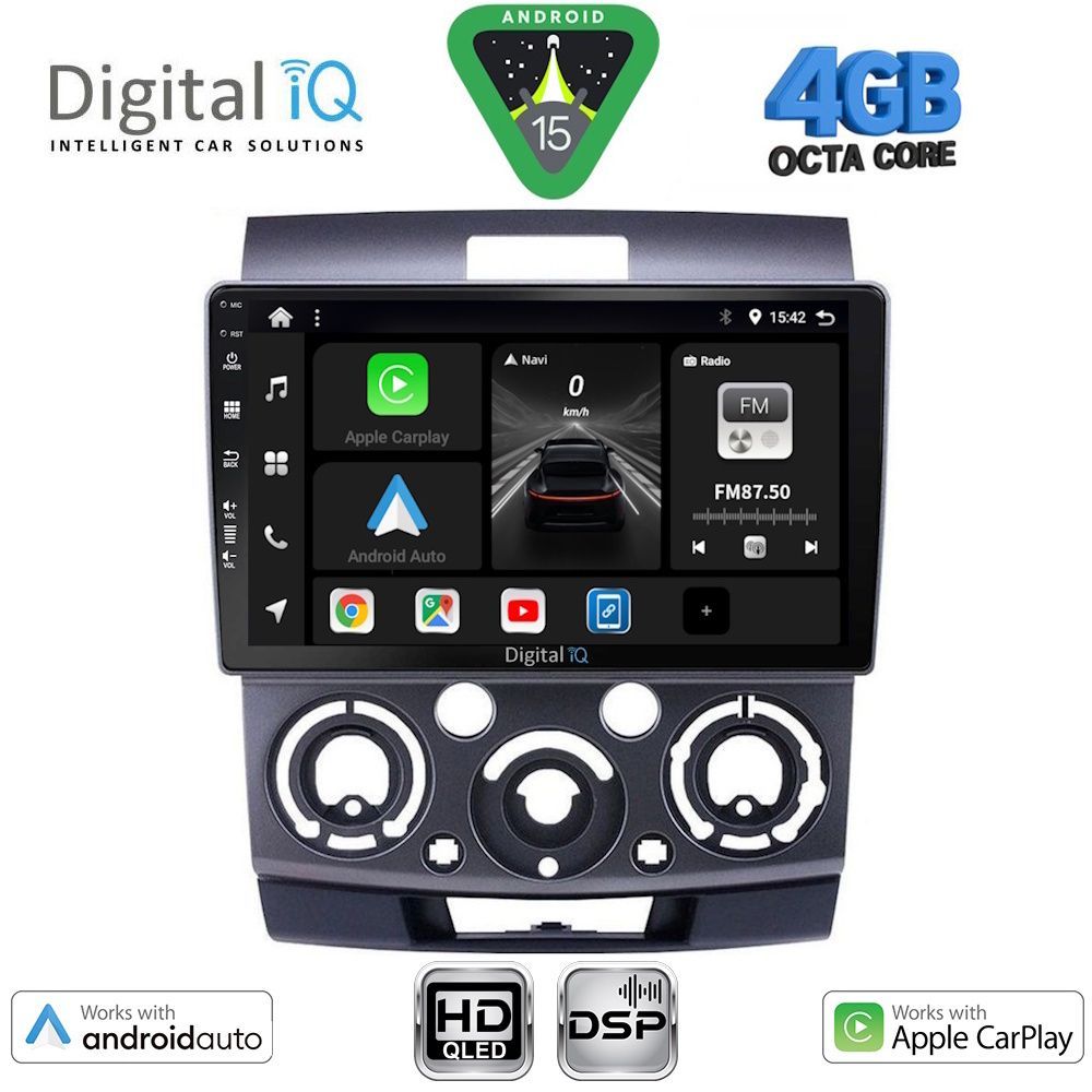 BXF6170_15 DIGITAL IQ BXF 16170_CPAA (9inc) MULTIMEDIA TABLET for FORD RANGER | MAZDA BT50 mod. 2006-2011 - Image 1