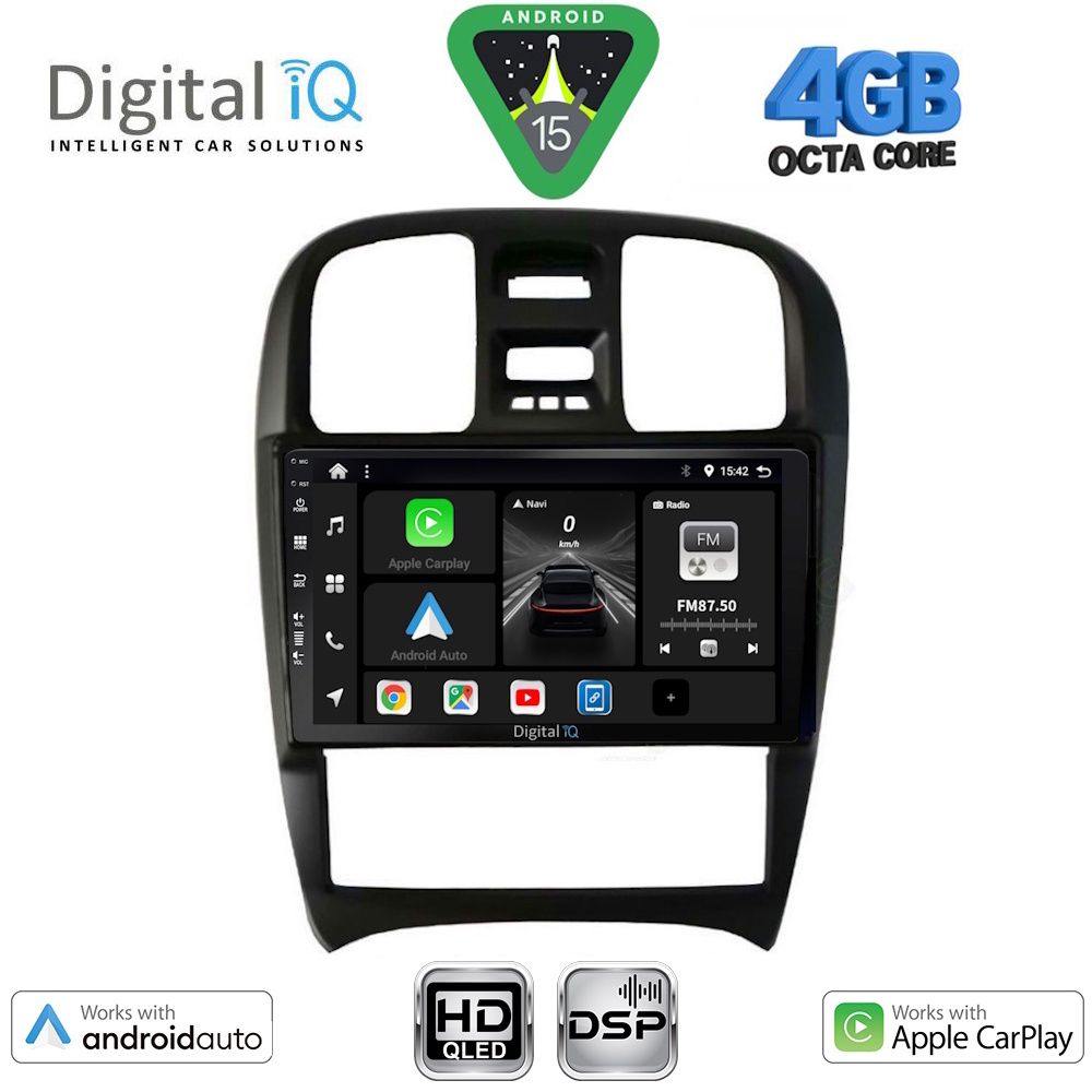 BXF6247_15 DIGITAL IQ BXF 16247_CPAA (9inc) MULTIMEDIA TABLET for HYUNDAI SONATA mod. 2000-2006 - Image 1