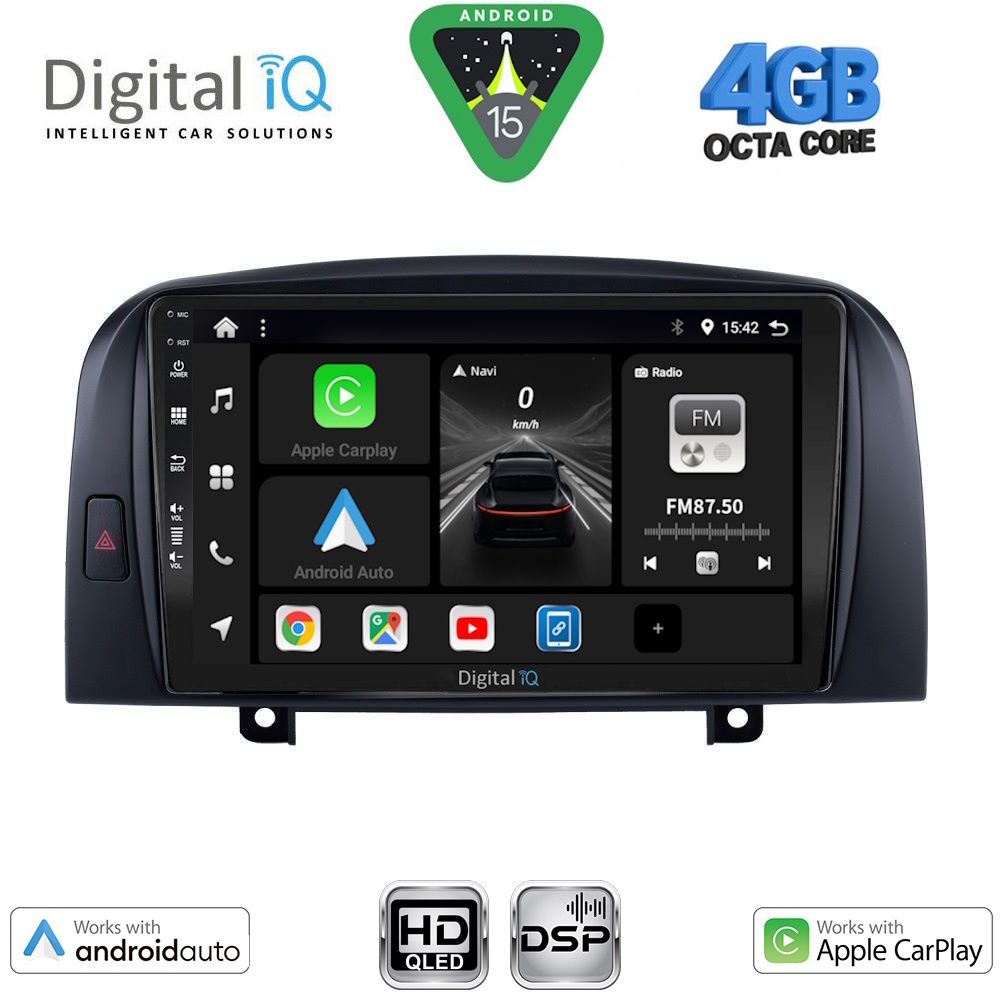 BXF6248_15 DIGITAL IQ BXF 16248_CPAA (9inc) MULTIMEDIA TABLET for HYUNDAI SONATA mod. 2006-2009 - Image 1