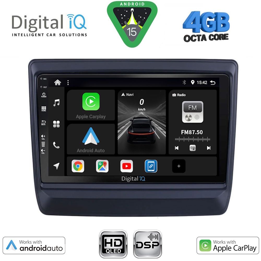 BXF6256_15 DIGITAL IQ BXF 16256_CPAA (9inc) MULTIMEDIA TABLET for ISUZU DMAX mod. 2020-2026 - Image 1
