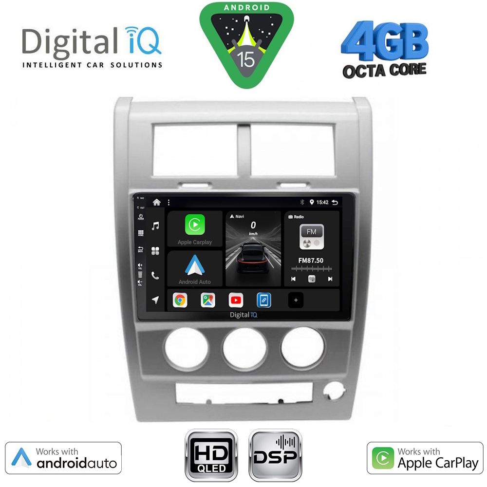BXF6270_15 DIGITAL IQ BXF 16270_CPAA (10inc) MULTIMEDIA TABLET for JEEP CHEROKEE – LIBERTY mod. 2007-2014 - Image 1