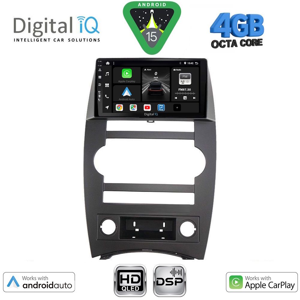BXF6274_15 DIGITAL IQ BXF 16274_CPAA (9inc) MULTIMEDIA TABLET for JEEP COMMANDER mod. 2007-2009 - Image 1