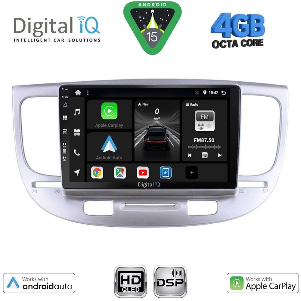 BXF6313_15 DIGITAL IQ BXF 16313_CPAA (9inc) MULTIMEDIA TABLET for KIA RIO mod. 2005-2011 - Image 1