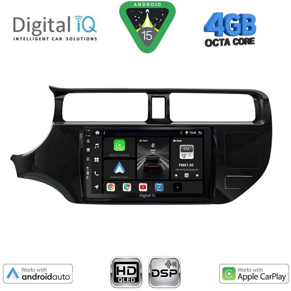 BXF6314_15 DIGITAL IQ BXF 16314_CPAA (9inc) MULTIMEDIA TABLET for KIA RIO mod. 2012-2015 - Image 1