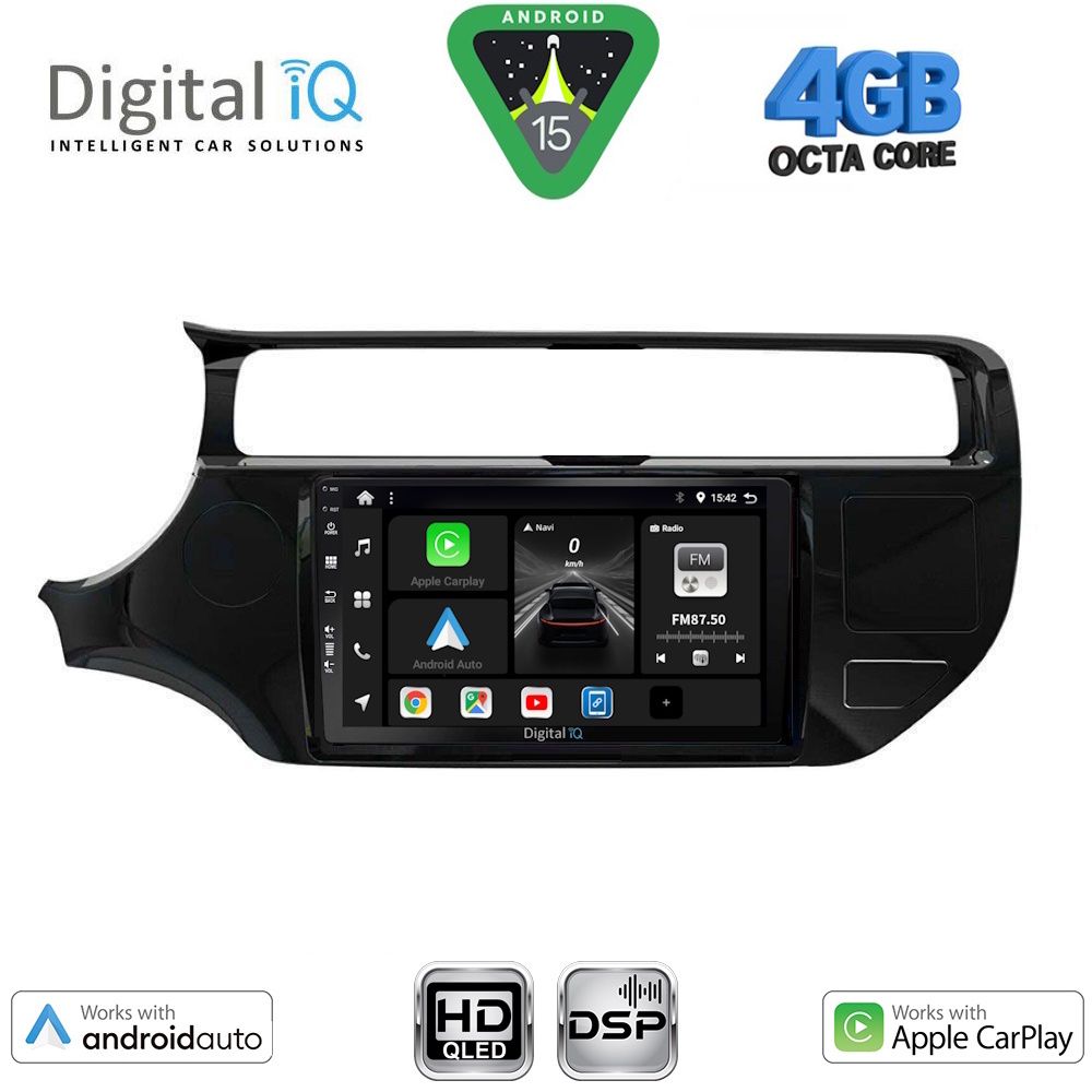 BXF6315_15 DIGITAL IQ BXF 16315_CPAA (9inc) MULTIMEDIA TABLET for KIA RIO mod. 2015-2018 - Image 1