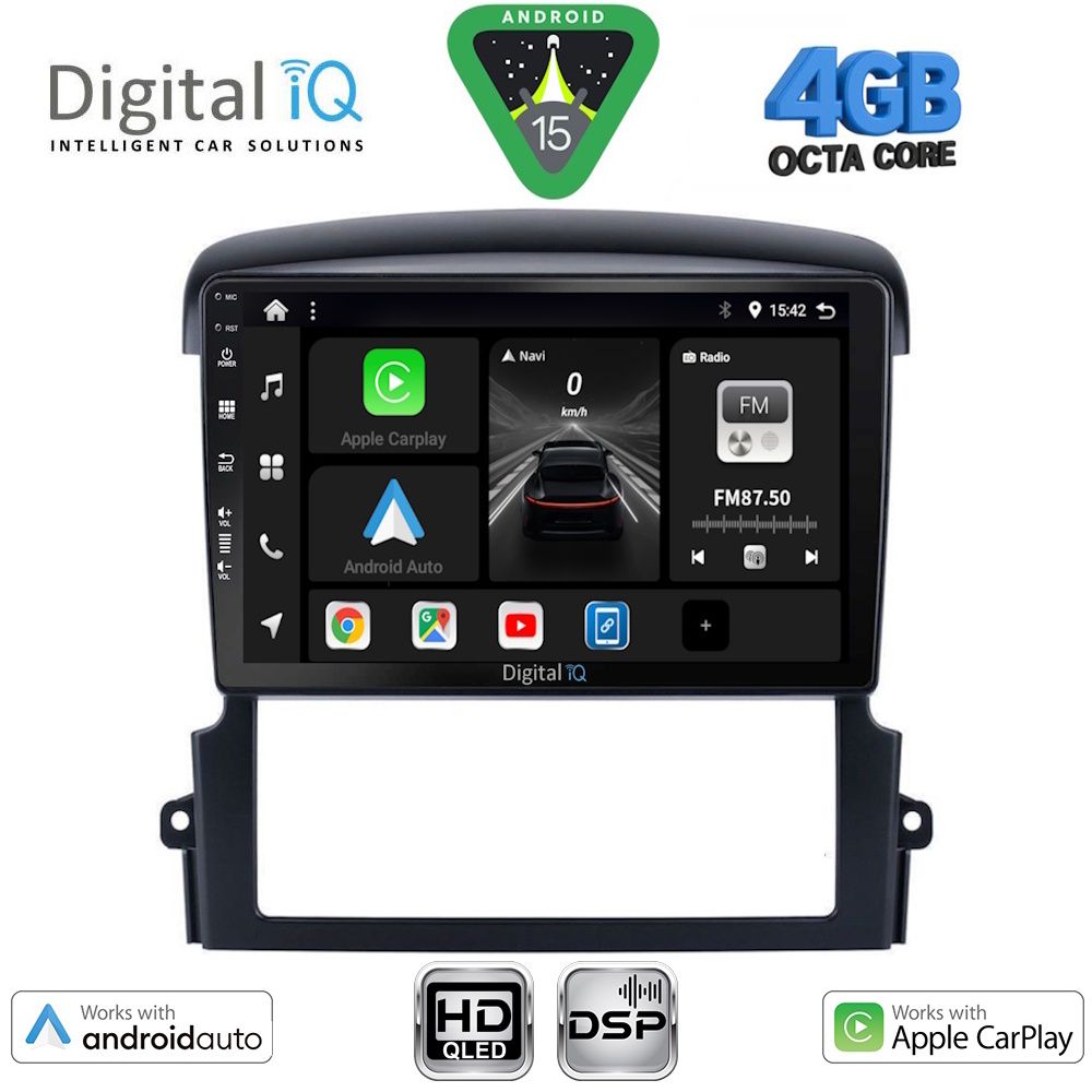 BXF6317_15 DIGITAL IQ BXF 16317_CPAA (9inc) MULTIMEDIA TABLET for KIA SORENTO mod. 2006-2009 - Image 1