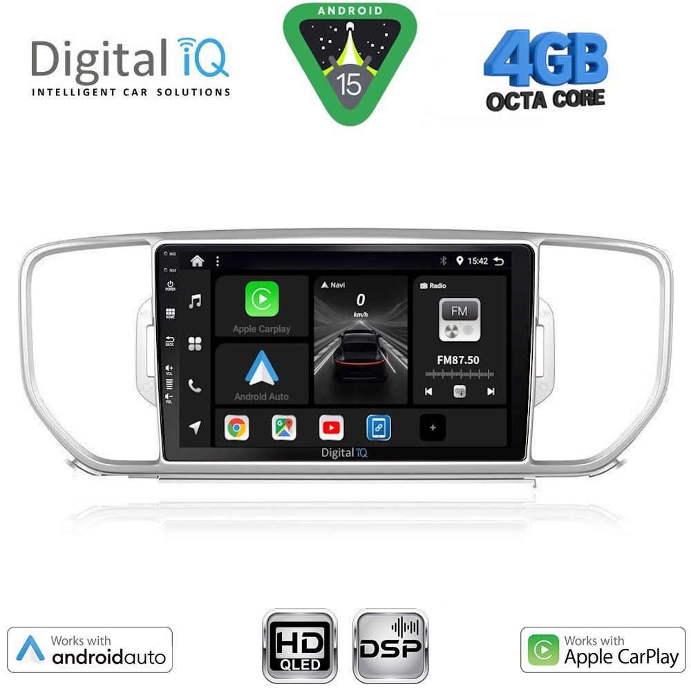 BXF6326_15 DIGITAL IQ BXF 16326_CPAA (9inc) MULTIMEDIA TABLET for KIA SPORTAGE mod. 2015-2018 - Image 1