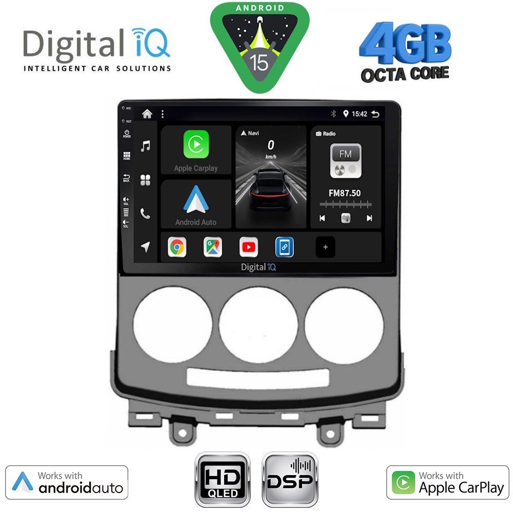BXF6370_15 DIGITAL IQ BXF 16370_CPAA (9inc) MULTIMEDIA TABLET for MAZDA 5 mod. 2004-2010 - Image 1