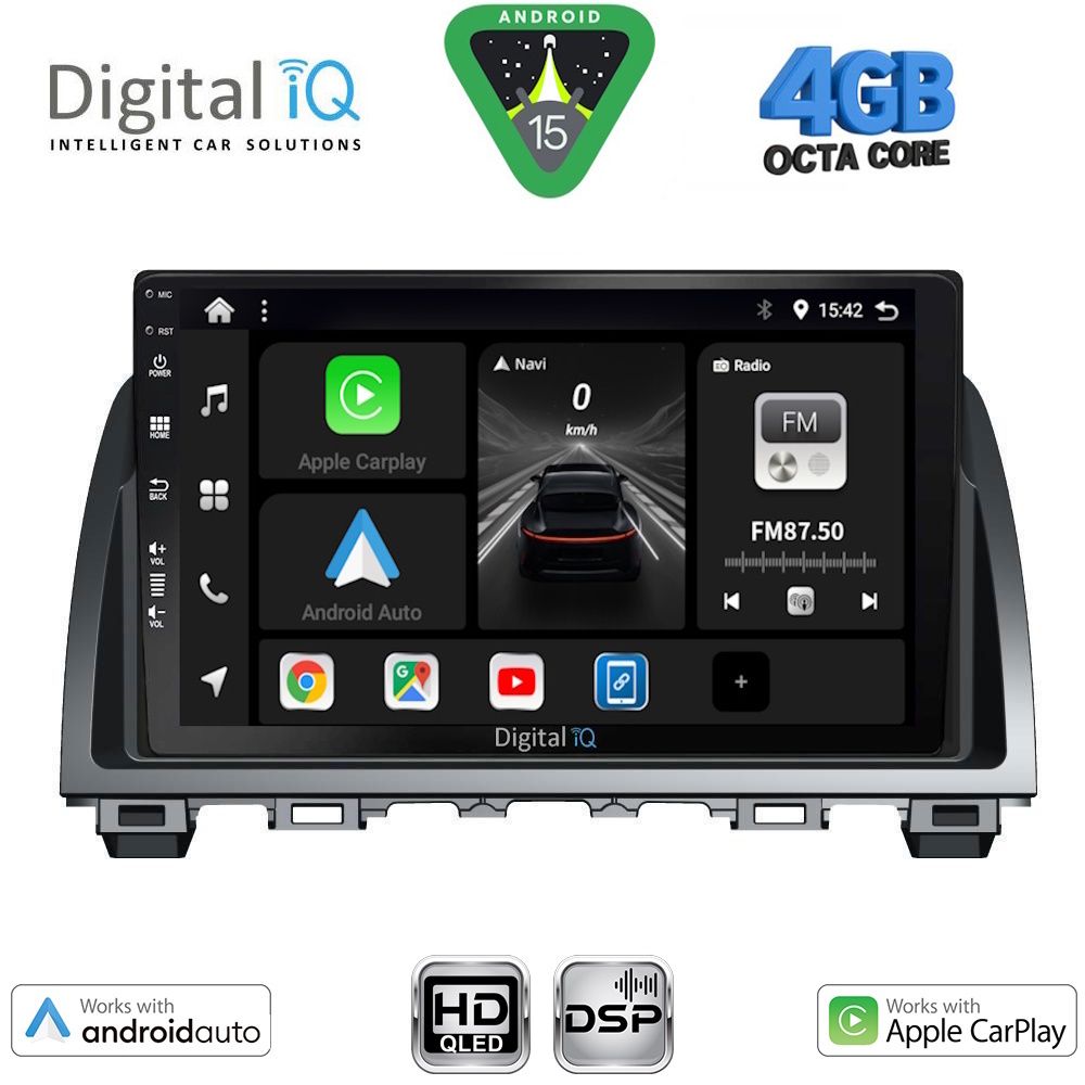 BXF6378_15 DIGITAL IQ BXF 16378_CPAA (9inc) MULTIMEDIA TABLET for MAZDA 6 mod. 2012-2017 - Image 1