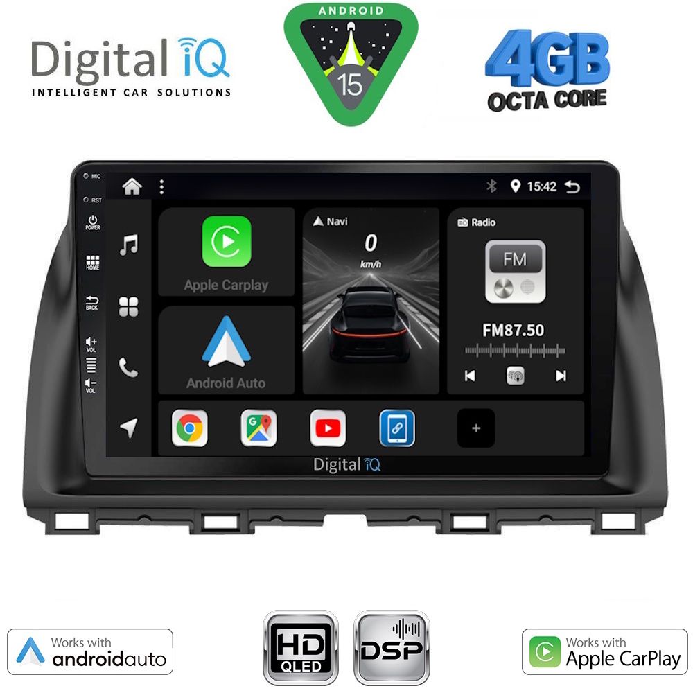 BXF6380_15 DIGITAL IQ BXF 17380_CPAA (10inc) MULTIMEDIA TABLET for MAZDA CX5 mod. 2013-2017 - Image 1