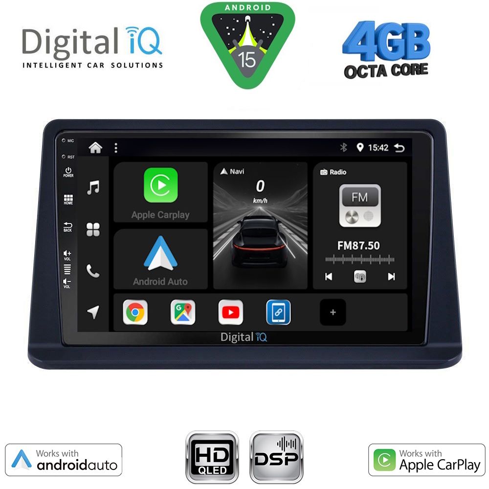 BXF6445_15 DIGITAL IQ BXF 16445_CPAA (9inc) MULTIMEDIA TABLET for MITSUBISHI PAJERO mod. 1999-2006 - Image 1