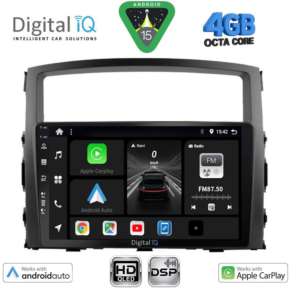 BXF6446_15 DIGITAL IQ BXF 16446_CPAA (9inc) MULTIMEDIA TABLET for MITSUBISHI PAJERO mod. 2006-2013 - Image 1