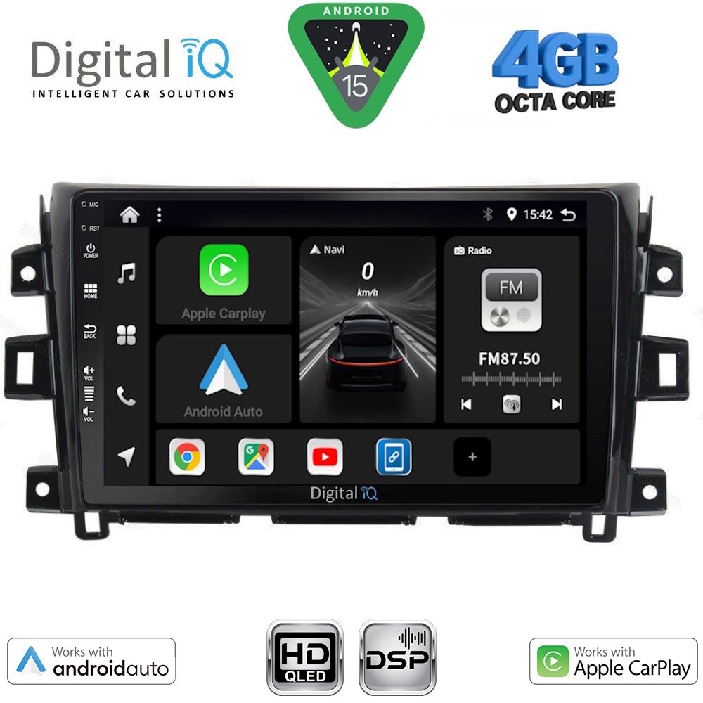 BXF6456_15 DIGITAL IQ BXF 16456_CPAA (10inc) MULTIMEDIA TABLET for NISSAN NAVARA mod. 2016-2025 - Image 1