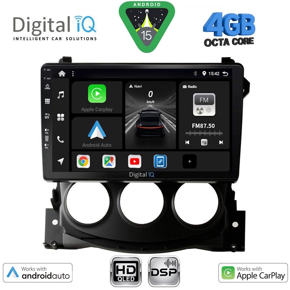 BXF6479_15 DIGITAL IQ BXF 16479_CPAA (9inc) MULTIMEDIA TABLET for NISSAN 370Z mod. 2009-2012 - Image 1