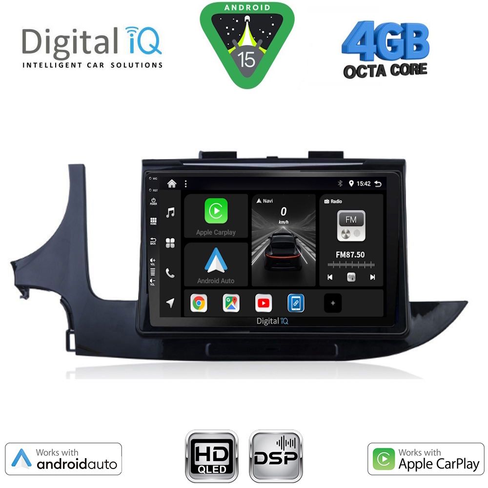 BXF6497_15 DIGITAL IQ BXF 16497_CPAA (9inc) MULTIMEDIA TABLET for OPEL MOKKA mod. 2016-2021 - Image 1