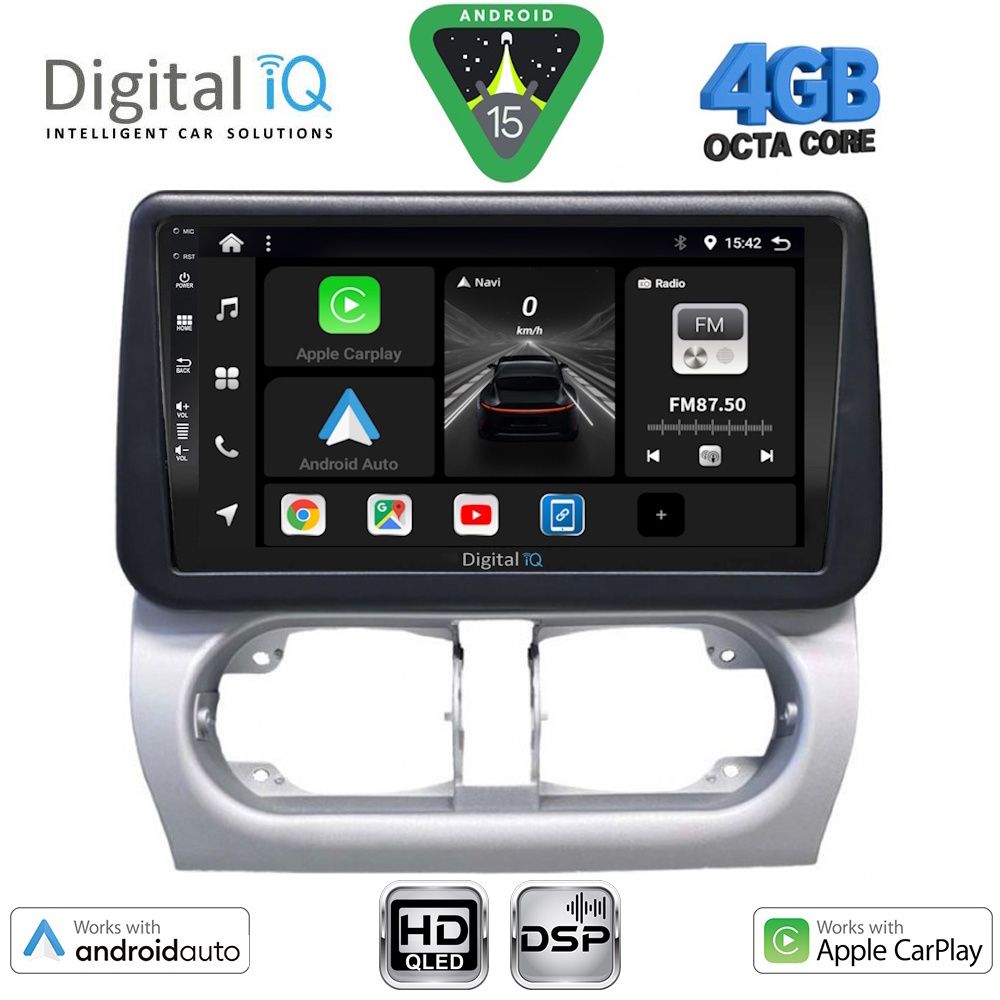 BXF6500_15 DIGITAL IQ BXF 16500_CPAA (9inc) MULTIMEDIA TABLET for OPEL CORSA C mod 2000-2006 - TIGRA mod. 2004-2009 - Image 1