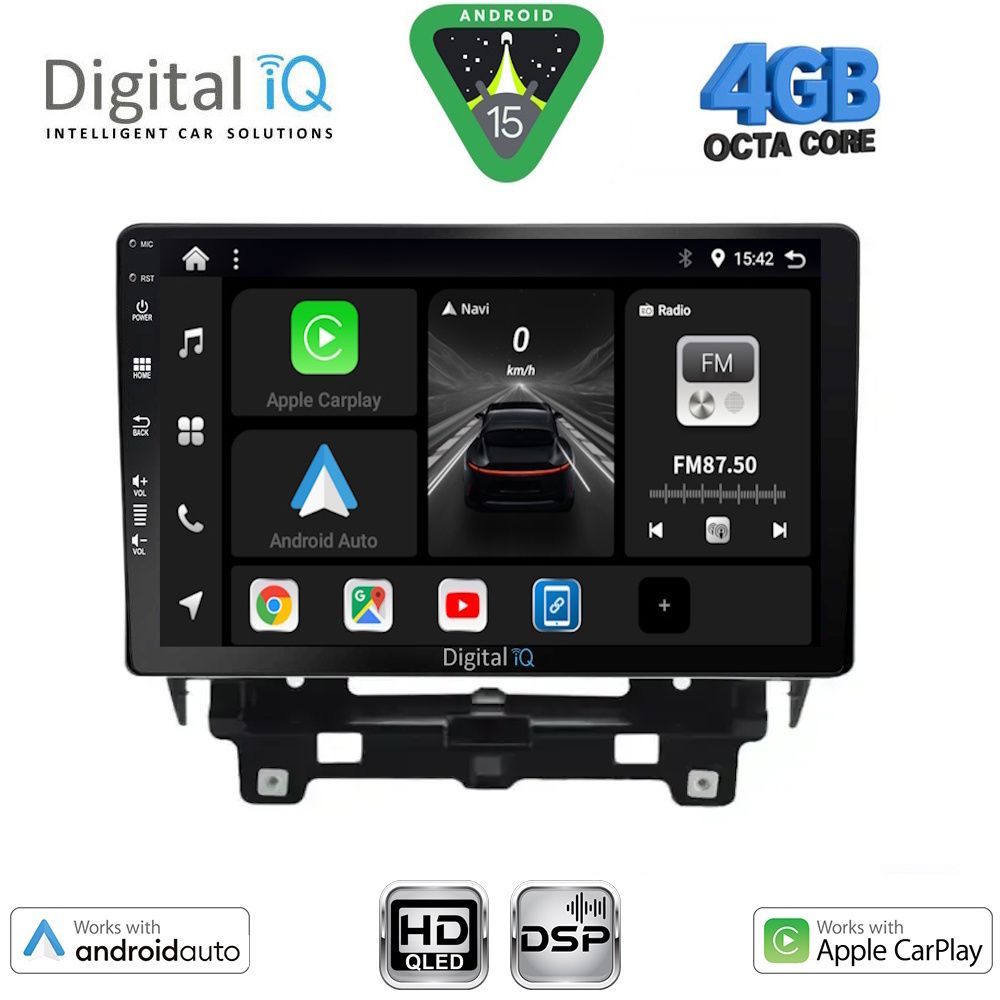 BXF6560_15 DIGITAL IQ BXF 16560_CPAA (10inc) MULTIMEDIA TABLET for RENAULT TRAFIC – NISSAN PRIMASTAR mod. 2021+ - Image 1