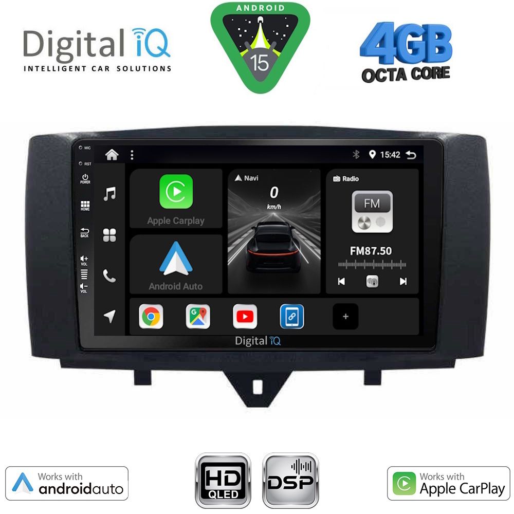 BXF6622_15 DIGITAL IQ BXF 16622_CPAA (9inc) MULTIMEDIA TABLET for SMART (451) mod. 2010-2015 - Image 1