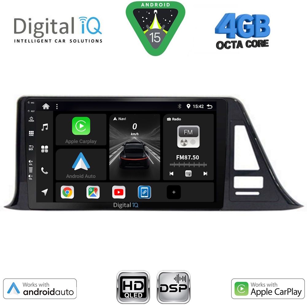 BXF6709_15 DIGITAL IQ BXF 16709_CPAA (9inc) MULTIMEDIA TABLET for TOYOTA CH-R mod. 2017-2023 - Image 1