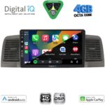 DIGITAL IQ BXF 16712GR_CPAA (9inc) MULTIMEDIA TABLET for TOYOTA COROLLA mod. 2001-2006 (GREY) - Image 2