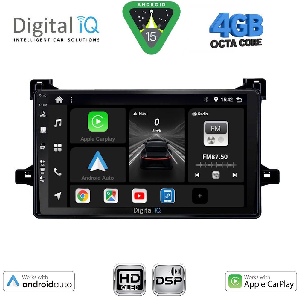 BXF6727_15 DIGITAL IQ BXF 16727_CPAA (9inc) MULTIMEDIA TABLET for TOYOTA PRIUS mod. 2016-2020 - Image 1