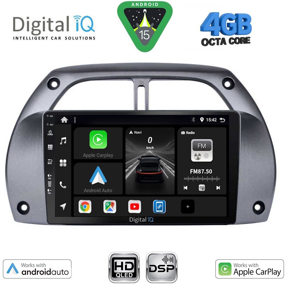 BXF6730_15 DIGITAL IQ BXF 16730_CPAA A/C (9inc) MULTIMEDIA TABLET for TOYOTA RAV 4 mod. 2000-2006 - Image 1