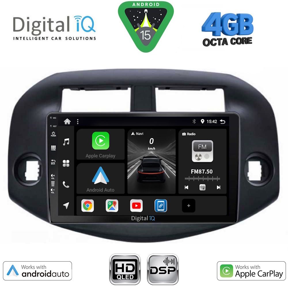 BXF6732_15 DIGITAL IQ BXF 16732_CPAA (10inc) MULTIMEDIA TABLET for TOYOTA RAV 4 mod. 2006-2012 - Image 1