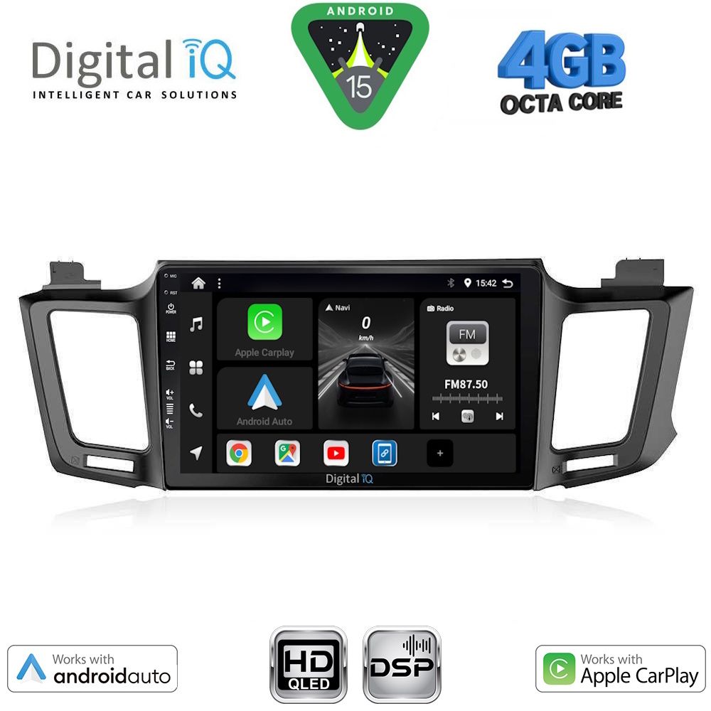 BXF6733_15 DIGITAL IQ BXF 16733_CPAA (10inc) MULTIMEDIA TABLET for TOYOTA RAV 4 mod. 2013-2019 - Image 1