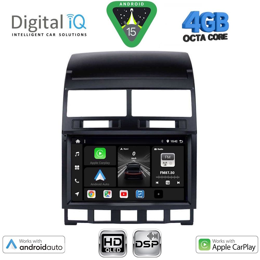 BXF6765_15 DIGITAL IQ BXF 16765_CPAA (9inc) MULTIMEDIA TABLET for VW TOUAREG mod. 2003-2011 - Image 1
