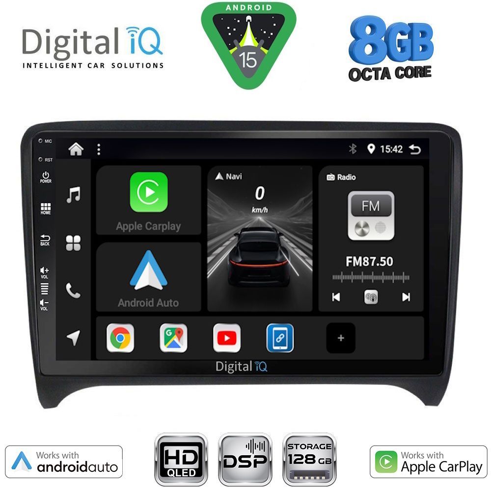 BXF7009_15 DIGITAL IQ BXF 18009_CPAA (9inc) MULTIMEDIA TABLET for AUDI TT mod. 2007-2015 - Image 1