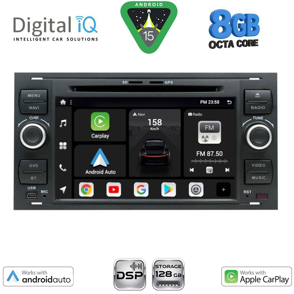 BXF702_15 DIGITAL IQ BXF 702_CPAA (7'' DECK) MULTIMEDIA SYSTEM for FORD mod. 2004-2008 - Image 1