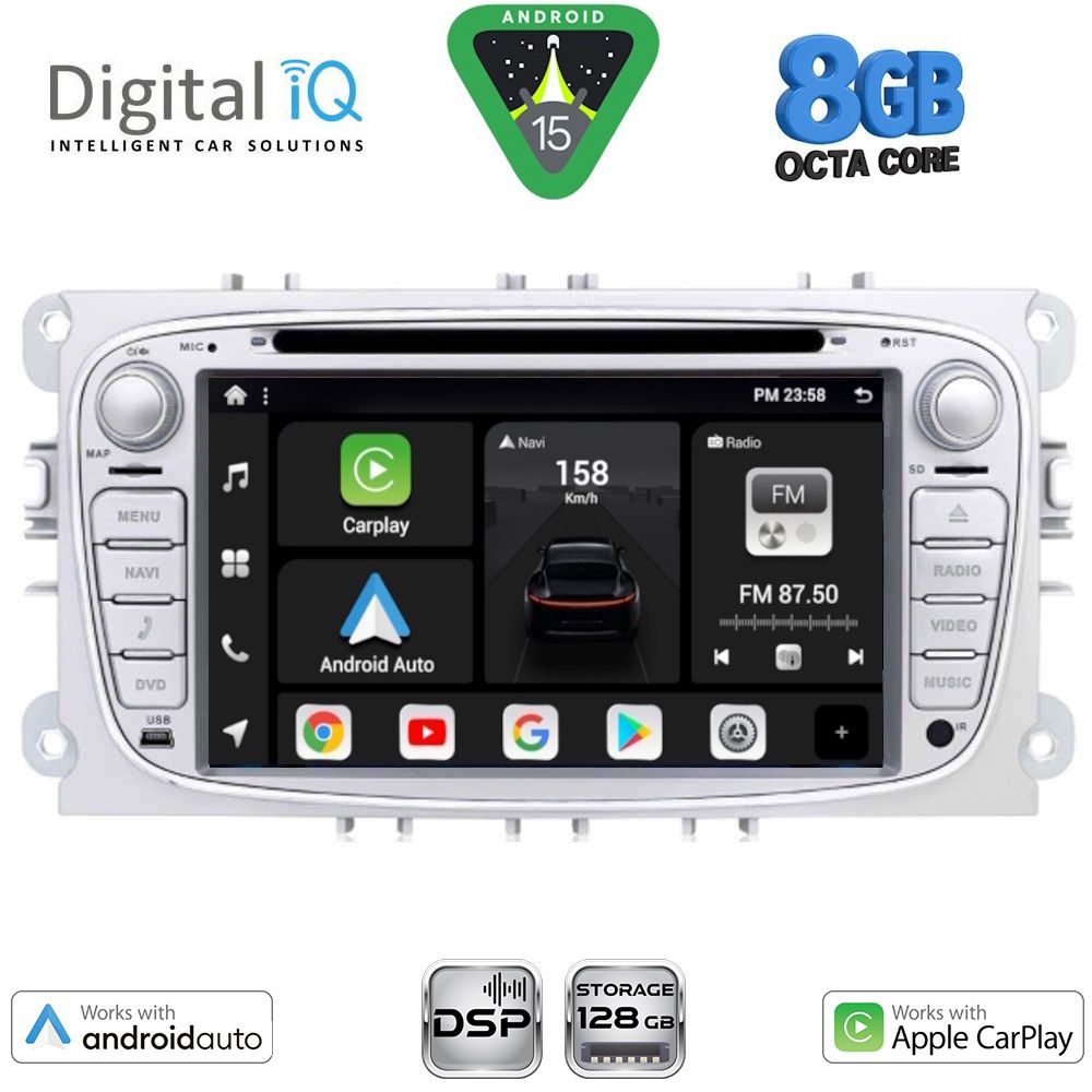 BXF703SL_15 DIGITAL IQ BXF 703SL_CPAA (7" DVD) MULTIMEDIA SYSTEM for FORD mod. 2007-2011 - Image 1