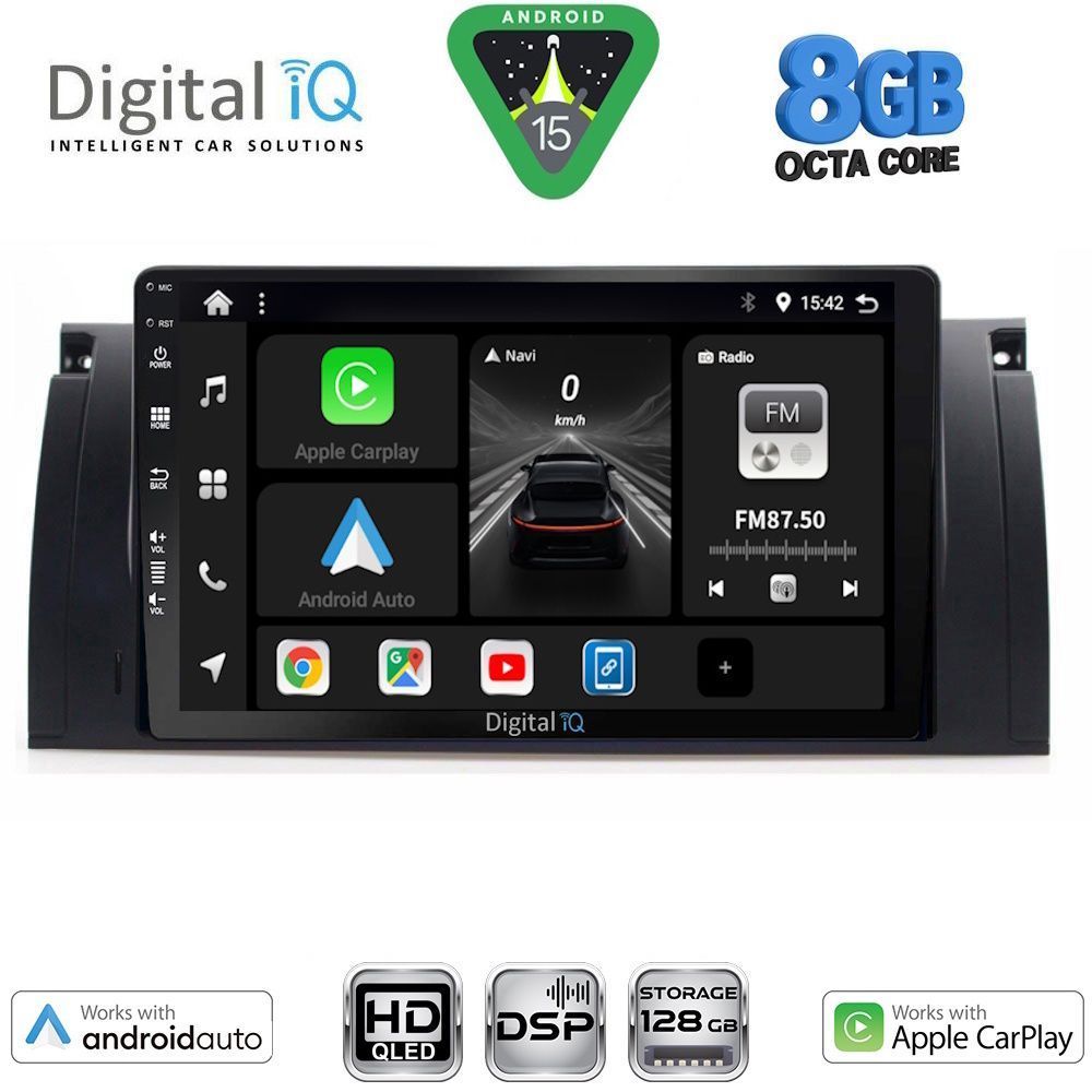 BXF7045_15 DIGITAL IQ BXF 18045_CPAA (9inc) MULTIMEDIA TABLET for BMW Series 5 (E39) mod. 1997-2005 | X5 (E53) mod. 1999-2006 - Image 1