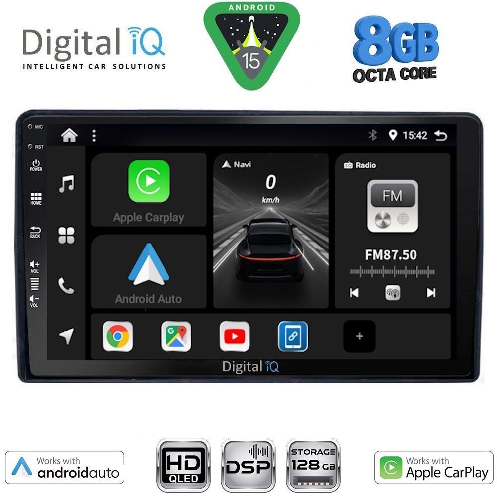 BXF7081_15 DIGITAL IQ BXF 18081_CPAA (9inc) MULTIMEDIA TABLET for CITROEN – PEUGEOT mod. 2008-2018 - Image 1