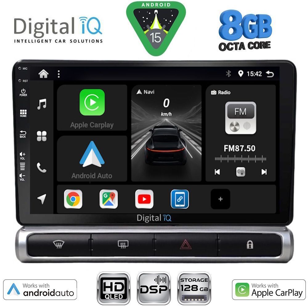 BXF7093H_15 DIGITAL IQ BXF 18093H_CPAA (9inc) MULTIMEDIA TABLET for CITROEN C3 - DS3 mod. 2016-2024 High Version - Image 1