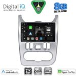 DIGITAL IQ BXF 18101SL_CPAA (9inc) MULTIMEDIA TABLET for DACIA DUSTER – LOGAN – SANDERO mod. 2006-2012 (SILVER)