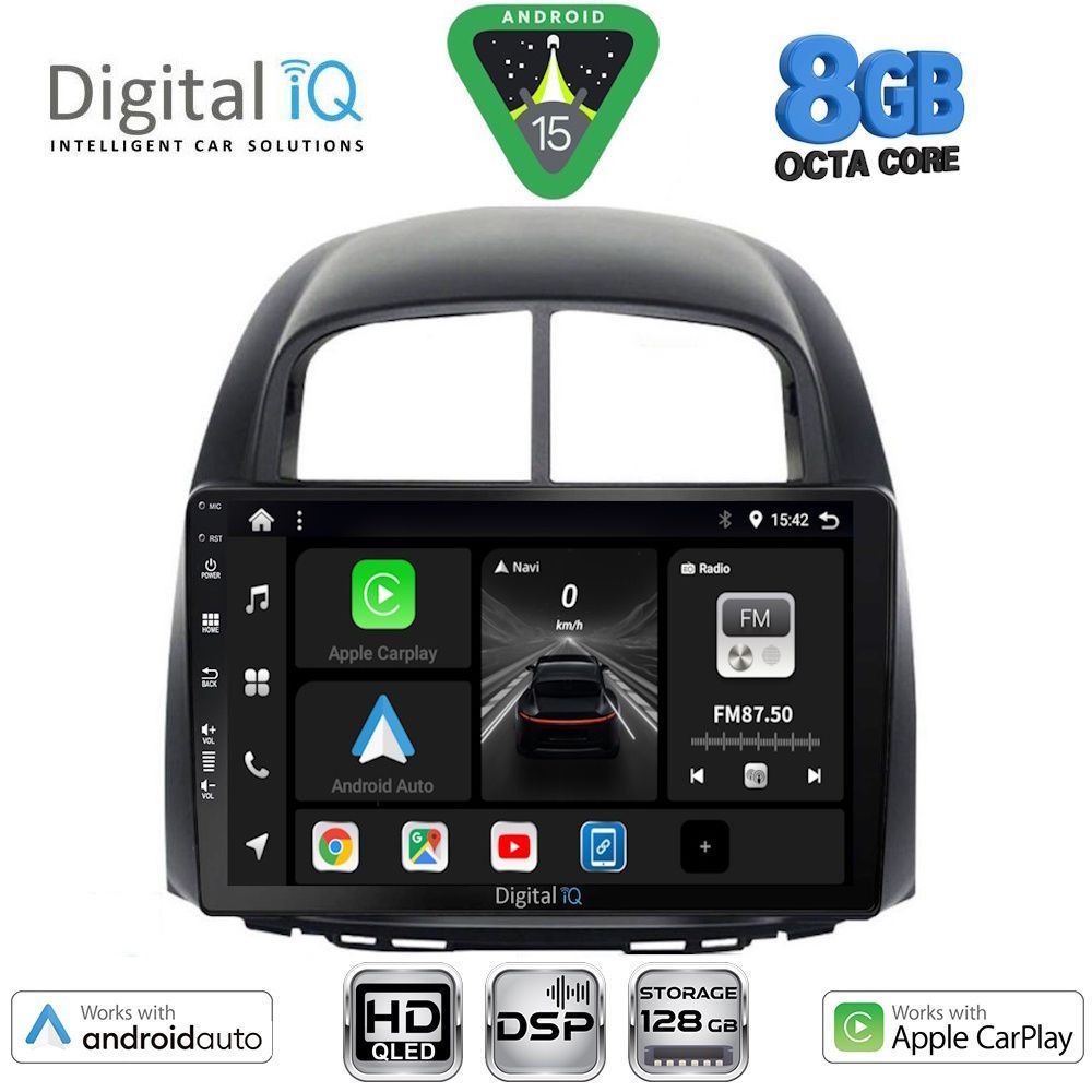 BXF7124_15 DIGITAL IQ BXF 18124_CPAA (10inc) MULTIMEDIA TABLET for DAIHATSU SIRION mod. 2006-2012 - Image 1
