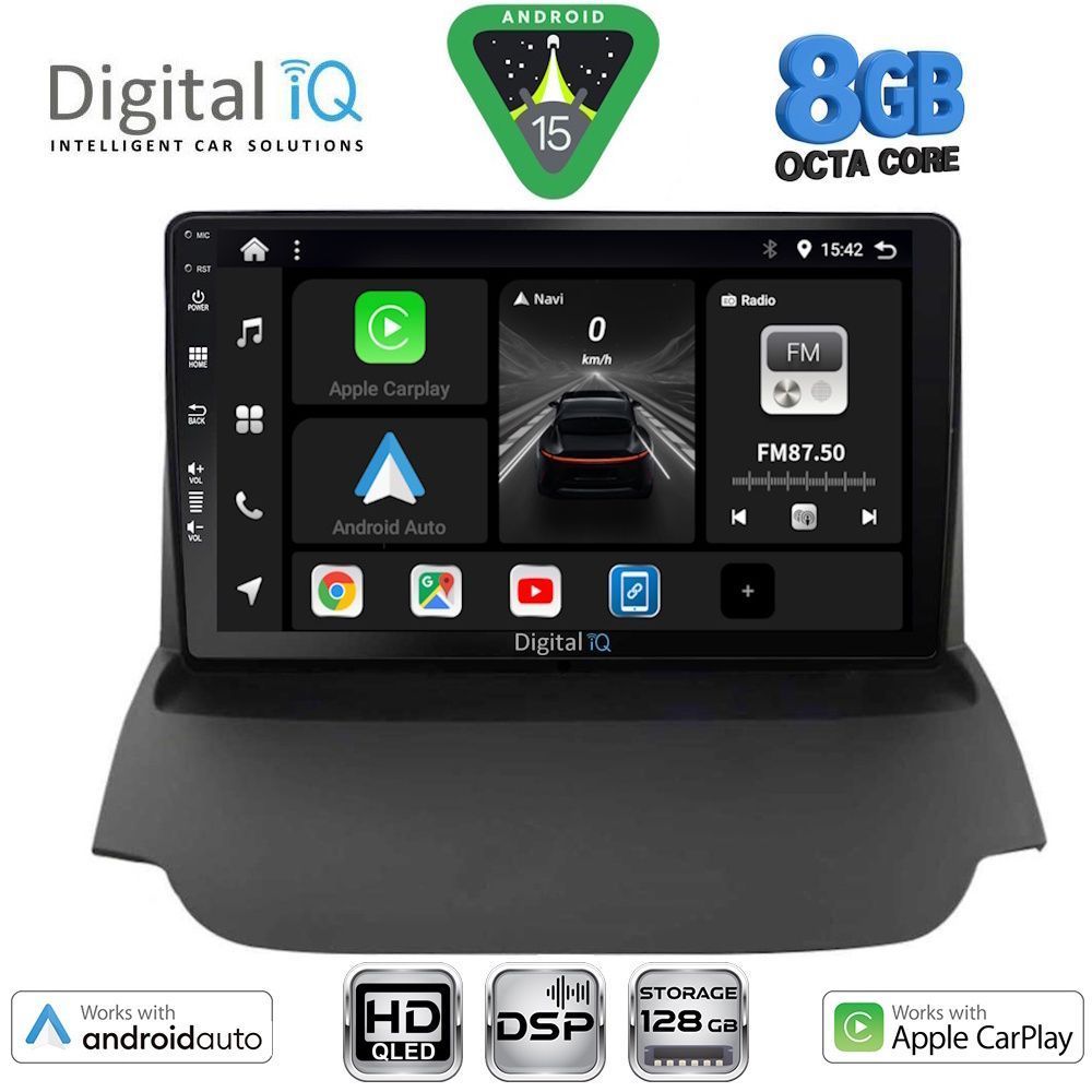 BXF7150_15 DIGITAL IQ BXF 18151A_CPAA (9inc) MULTIMEDIA TABLET for FORD ECOSPORT mod. 2012-2018 - Image 1