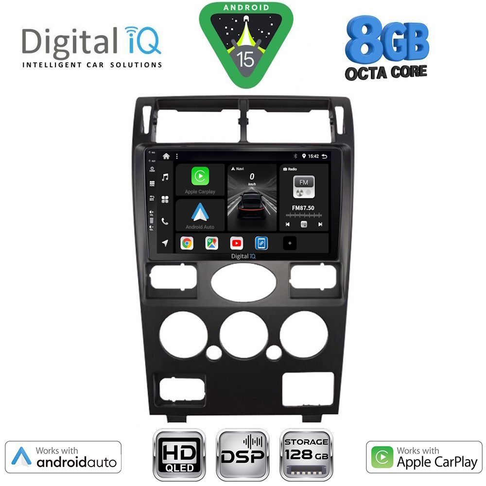 BXF7161B_15 DIGITAL IQ BXF 18161B_CPAA (9inc) MULTIMEDIA TABLET for FORD MONDEO mod. 2003-2006 - Image 1