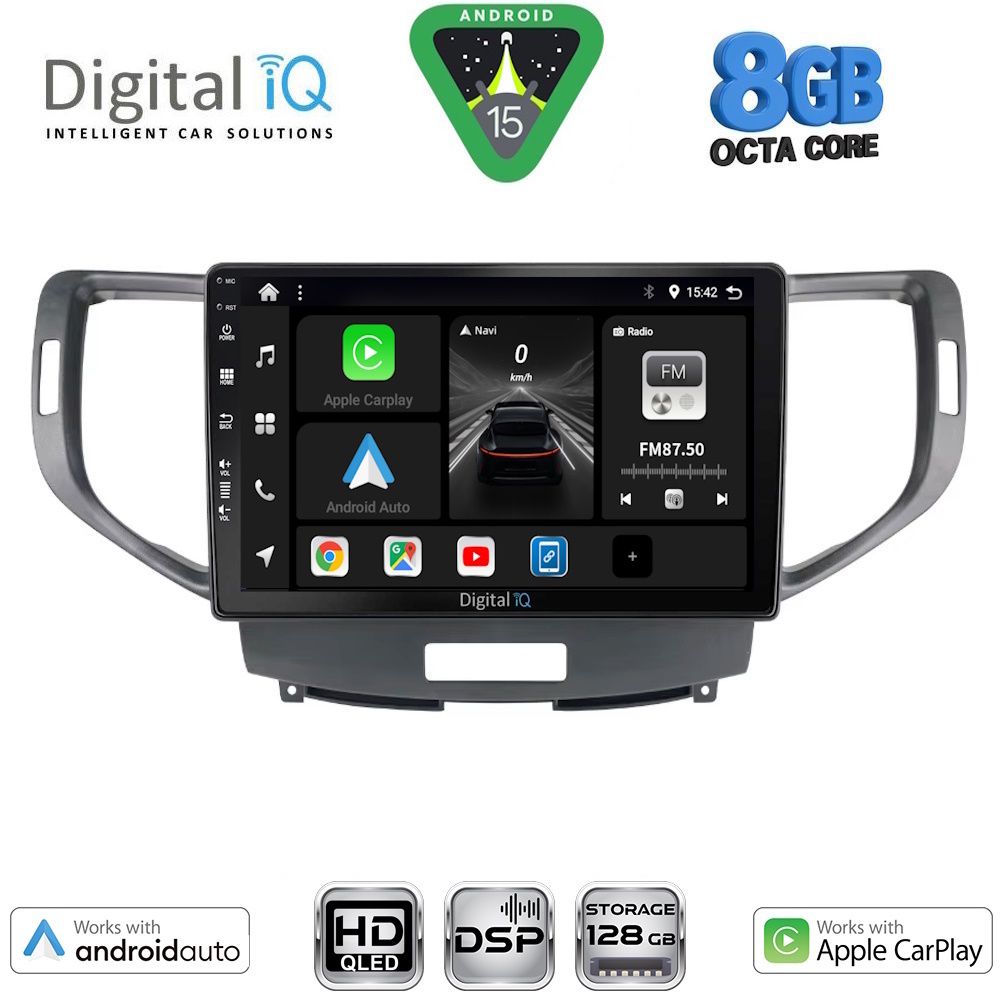 BXF7183-15 DIGITAL IQ BXF 18183_CPAA (9inc) MULTIMEDIA TABLET for HONDA ACCORD mod. 2008-2013 - Image 1