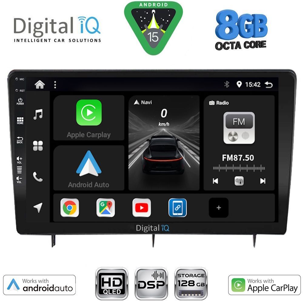 BXF7192_15 DIGITAL IQ BXF 18192_CPAA (10inc) MULTIMEDIA TABLET for HONDA CIVIC mod. 2022-2026 - Image 1