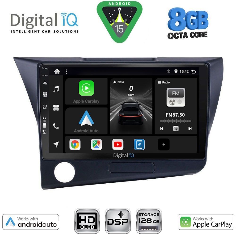 BXF7203_15 DIGITAL IQ BXF 18203_CPAA (9inc) MULTIMEDIA TABLET for HONDA CRZ mod. 2010-2016 - Image 1