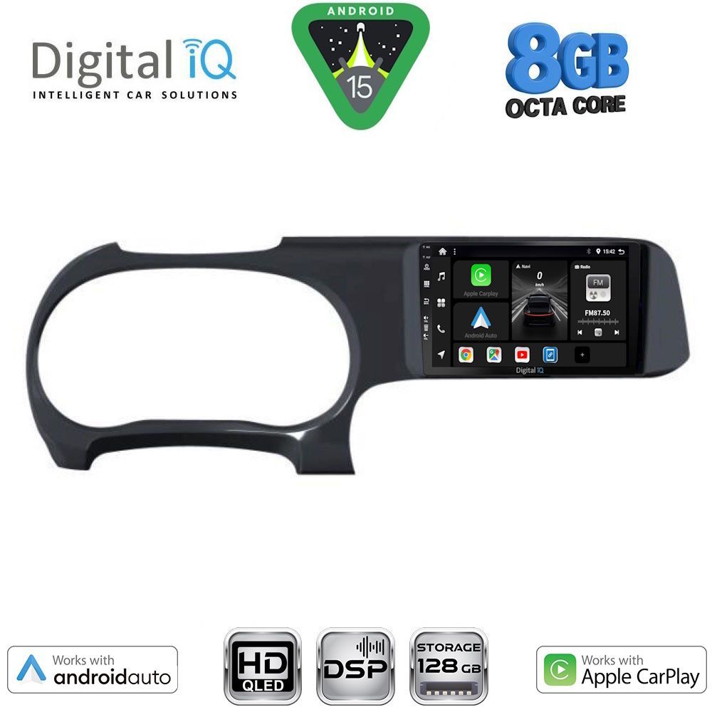 BXF7225_15 DIGITAL IQ BXF 18225_CPAA (9inc) MULTIMEDIA TABLET for HYUNDAI i10 mod. 2020-2026 - Image 1
