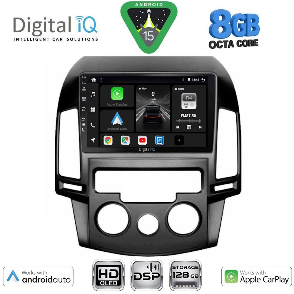 BXF7231AC_15 DIGITAL IQ BXF 18231_CPAA A/C (9inc) MULTIMEDIA TABLET for HYUNDAI i30 mod. 2007-2012 - Image 1