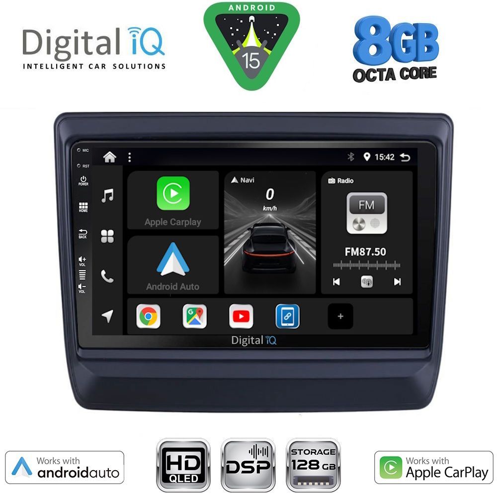 BXF7256_15 DIGITAL IQ BXF 18256_CPAA (9inc) MULTIMEDIA TABLET for ISUZU DMAX mod. 2020-2026 - Image 1